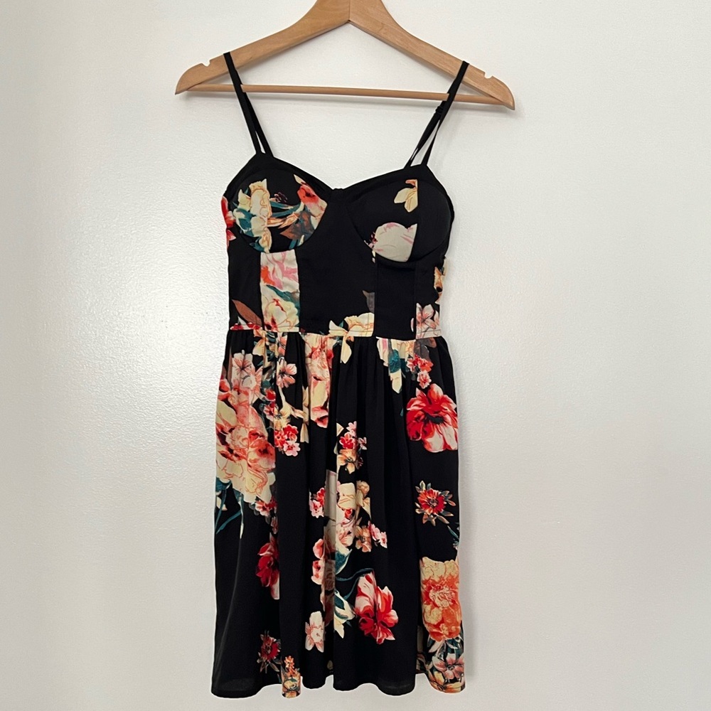 BAND OF GYPSIES  Mini Fit and Flare Dress